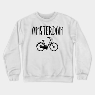 Amsterdam Bike Crewneck Sweatshirt